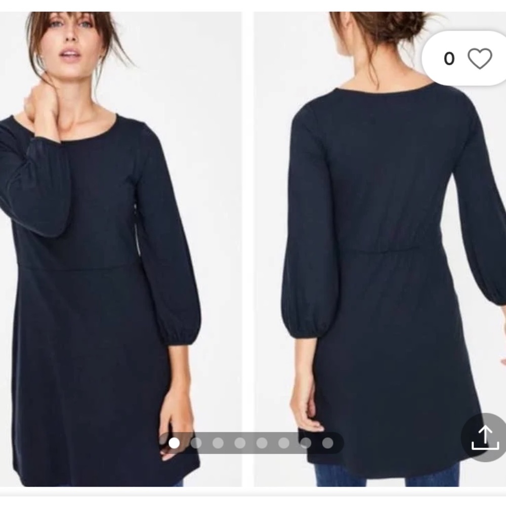 Boden Lucie jersey tunic dress. Worn maybe 2x
